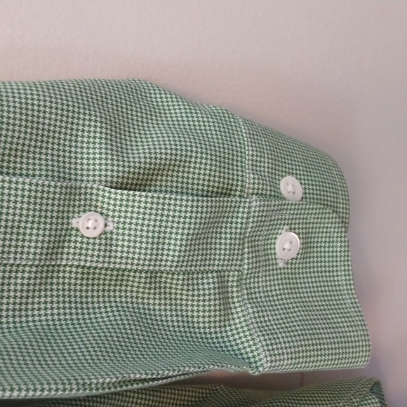 Brooks Brothers Country Club XL Supima Cotton Puppytooth Pattern Shirt - Picture 7 of 9
